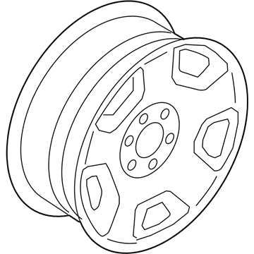 Ford 9L3Z-1007-K Wheel