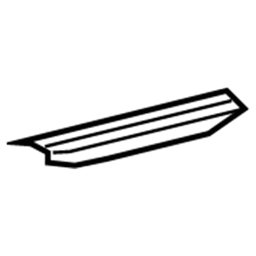 Toyota 67918-0C020-E0 Scuff Plate
