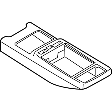 Infiniti 96950-AC77C Console Box-Floor, Rear