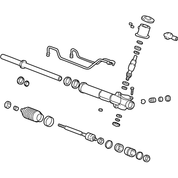 Hyundai 57700-38200 Gear & Linkage Assembly-Power Steering