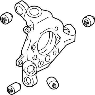 Infiniti 43019-AL50A Housing Rear Axle LH