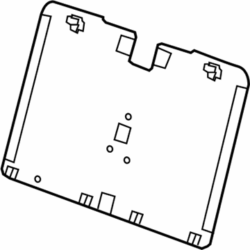 GM 84080044 Seat Back Panel