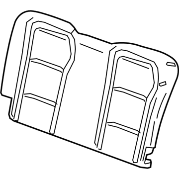 GM 23369457 Seat Back Pad