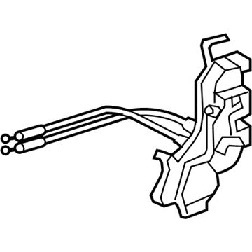 Lexus 69040-24100 Front Door Lock Assembly W/Motor, Left