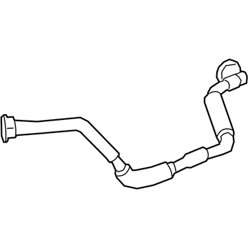 Lexus 77404-11020 Hose Sub-Assembly, Fuel