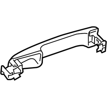 Lexus 69210-0E060-B0 Rear Door Outside Handle Assembly, Right