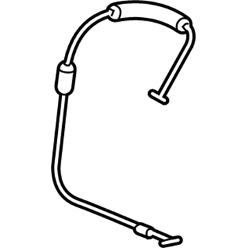 Honda 74830-TF0-010 Cable, Tailgate Opener