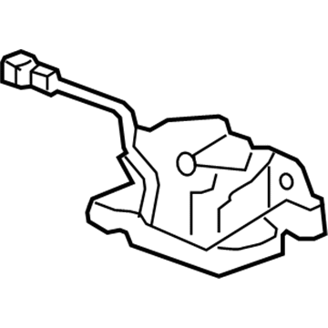 Honda 74801-TK6-A11 Lock Assembly, Tailgate