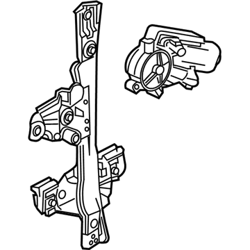 GM 20998047 Window Regulator