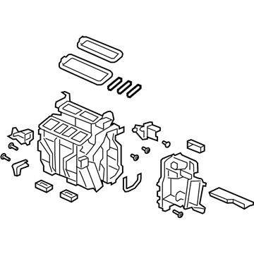 Honda 79106-TA0-W21 Heater Sub-Assy.