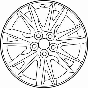 Lexus 4261A-75020 Wheel, Disc