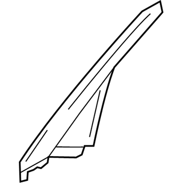 GM 19317986 Weatherstrip Pillar Trim