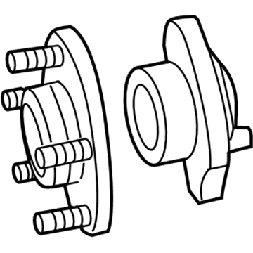 GM 92192305 Hub & Bearing