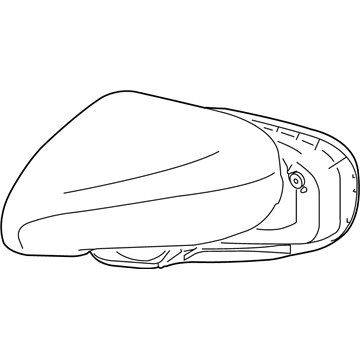 Lexus 8791A-33760-D0 Cover, Outer Mirror