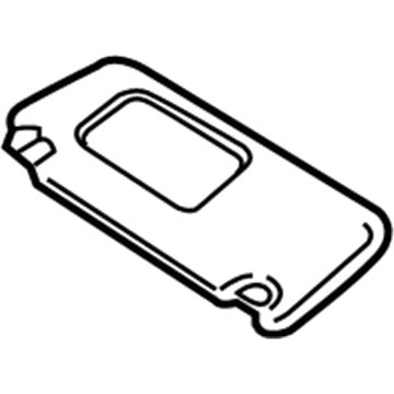 Kia 85201J5020TWK Sunvisor Assembly Left