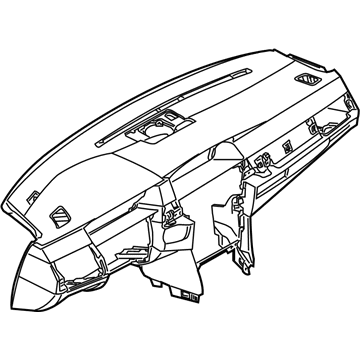 BMW 51-45-7-063-274 Trim Panel Dashboard