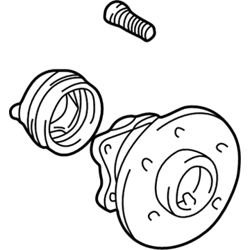 Toyota 42450-63011 Hub & Bearing