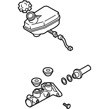 Kia 1K52Y43400 Cylinder Assembly-Tandem Mast