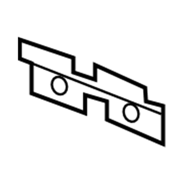 GM 23477185 Belt Weatherstrip Retainer