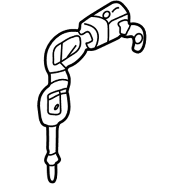 Mopar MN133163 Cylinder Lock-Door Lock
