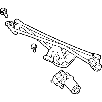 Ford 6L2Z-17508-AA Motor & Linkage