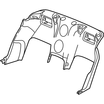 Mopar TS04DX9AB Panel-BULKHEAD Trim