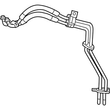 Mopar 68029729AA Tube-Heater Core