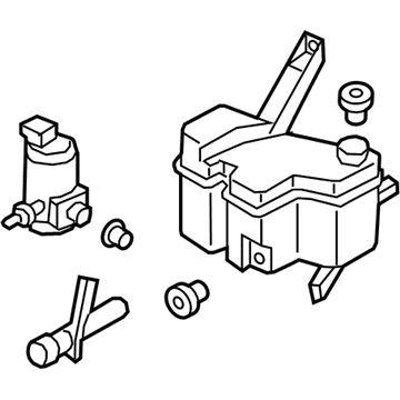 GM 19317488 Washer Reservoir