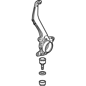 Acura 51210-TK4-A00 Knuckle, Right Front