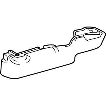 Acura 81669-TZ5-A01ZA Cover, Driver Side (Sandstorm)