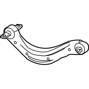 Honda 52400-SNA-A00 Arm, Left Rear (Upper)