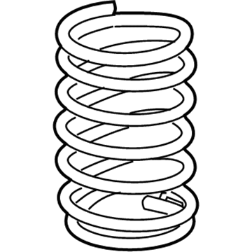 Honda 52441-SNC-A01 Spring, Rear