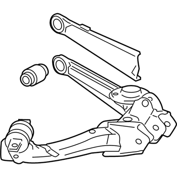 Honda 52371-SNA-A06 Arm, Left Rear Trailing