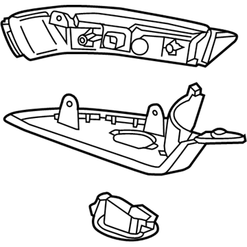 GM 22835054 Turn Signal Lamp