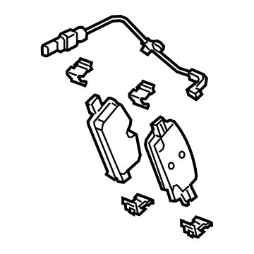 GM 84805877 Rear Pads