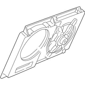 GM 22125220 Shroud Kit, Engine Coolant Fan (Electric)