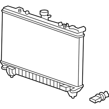 GM 22762595 Radiator