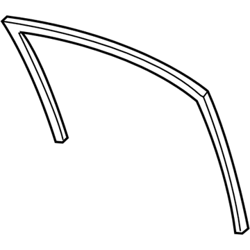 Mopar 5067768AD WEATHERSTRIP-Front Door Glass Run