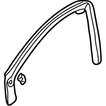 Acura 72325-S3V-A01 Sub-Seal, Right Front Door