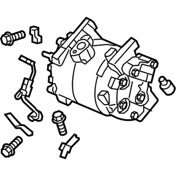 Acura 38810-RX0-A01 Compressor