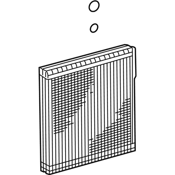 Toyota 88501-12540 Evaporator Core