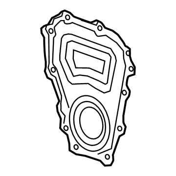 GM 12716029 Lower Timing Cover