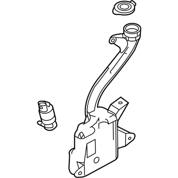 Ford 9S4Z-17618-A Reservoir Assembly