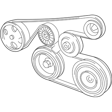 GM 88971576 Serpentine Belt