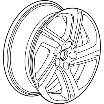 GM 84732098 Wheel, Alloy