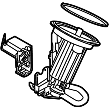 BMW 16-11-7-373-514 Fuel Filter With Pressue Regulator