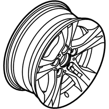 BMW 36-11-6-780-907 Light Alloy Rim