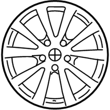 BMW 36-11-6-783-631 Light Alloy Rim
