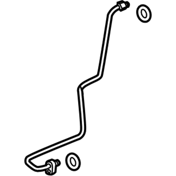 Acura 80322-TK4-A51 Pipe Assembly, B Air Conditioner