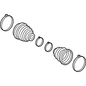 Ford AE5Z-3A331-C Boot Kit